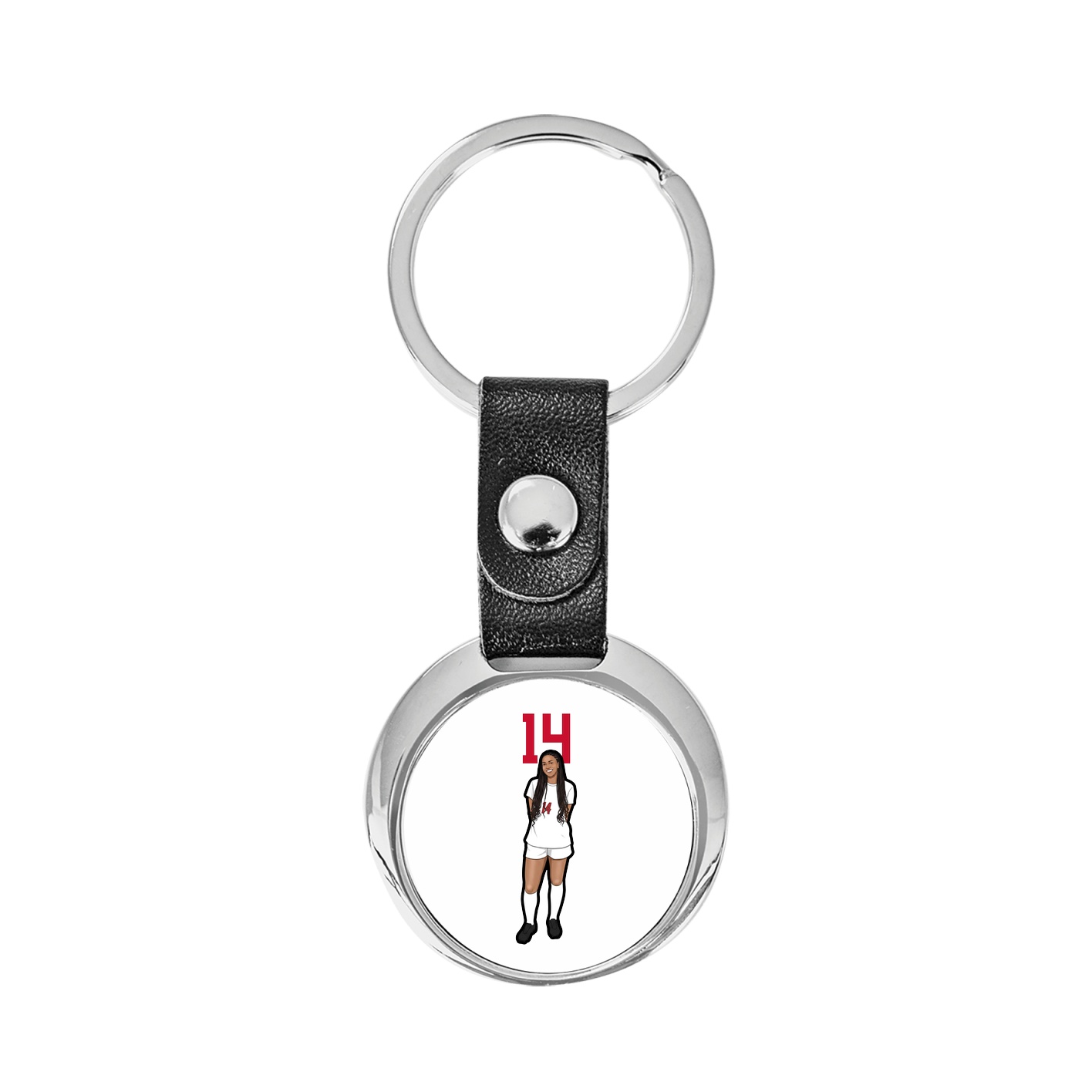 Key Chain — Number Top in Classic