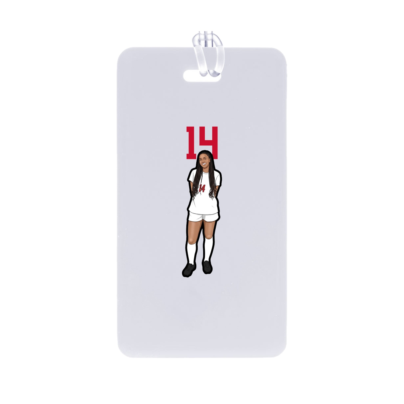 Bag Tag — Number Top in Classic