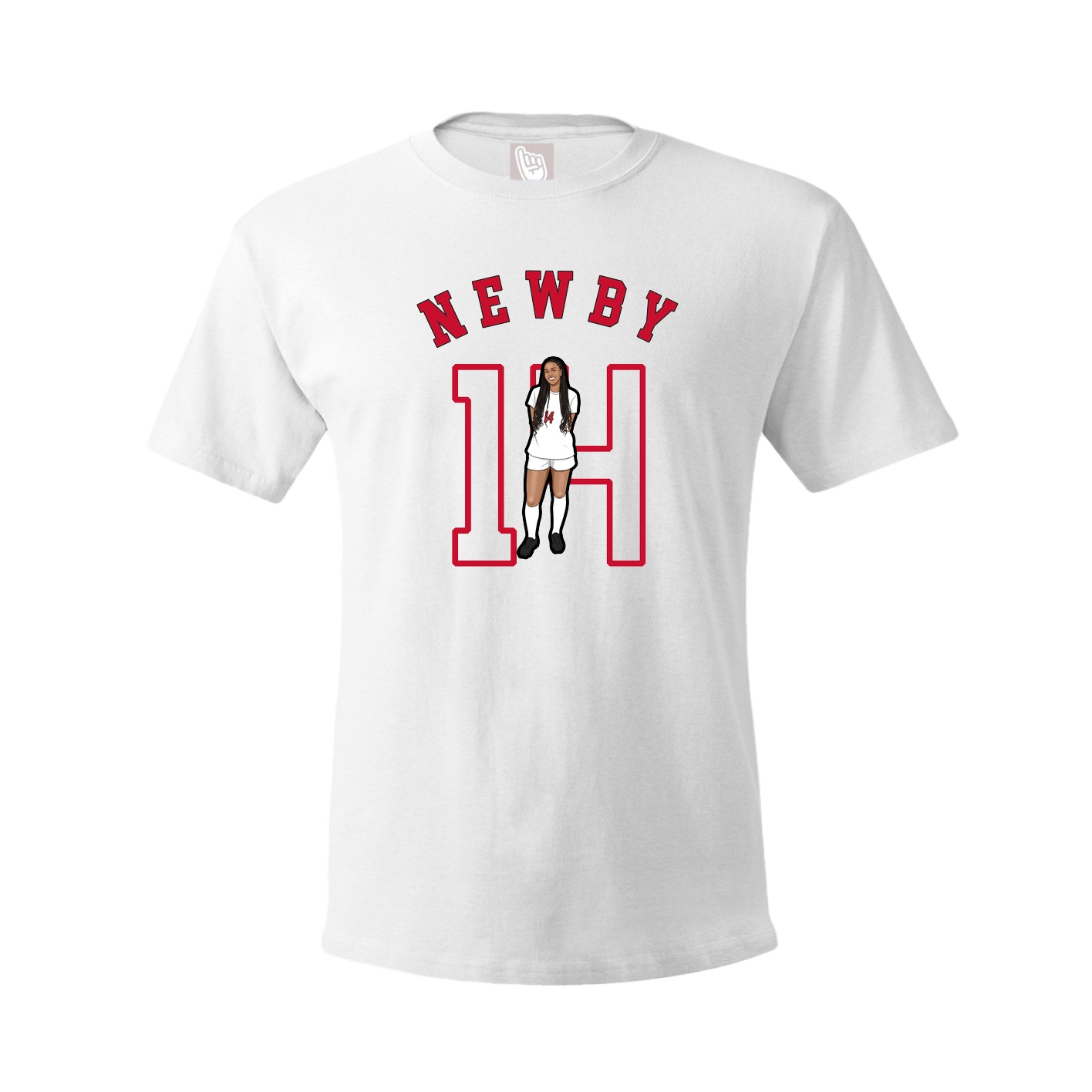 Tee — Shirsey Arch in White