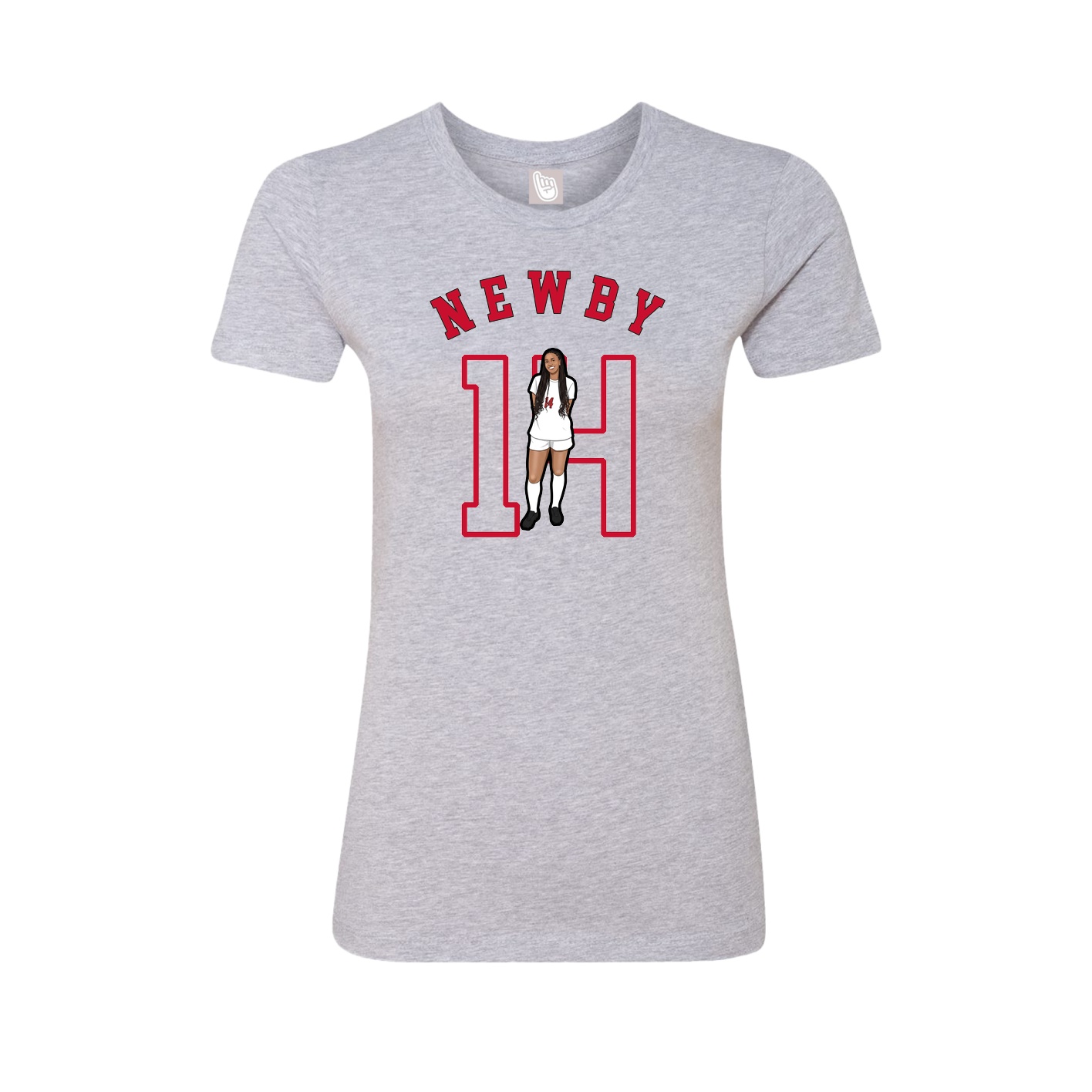 Womens Tee — Shirsey Arch in Grey