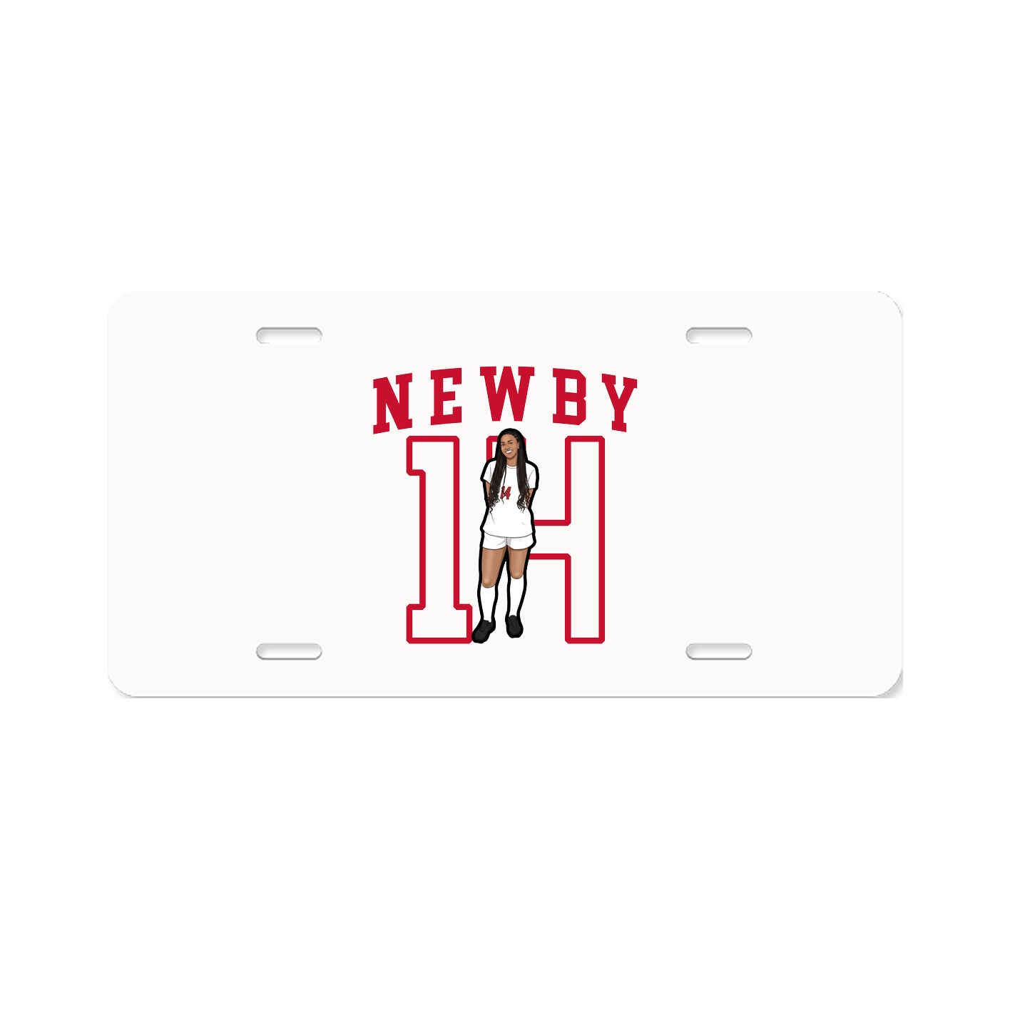 Aluminum License Plate