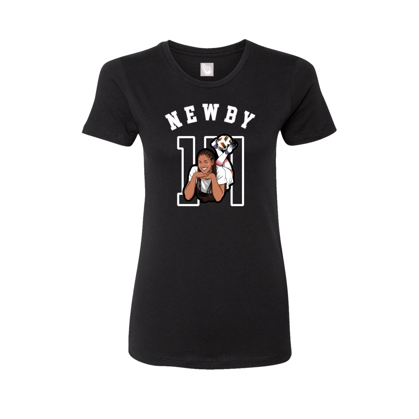 Womens Tee — Shirsey Arch in Black