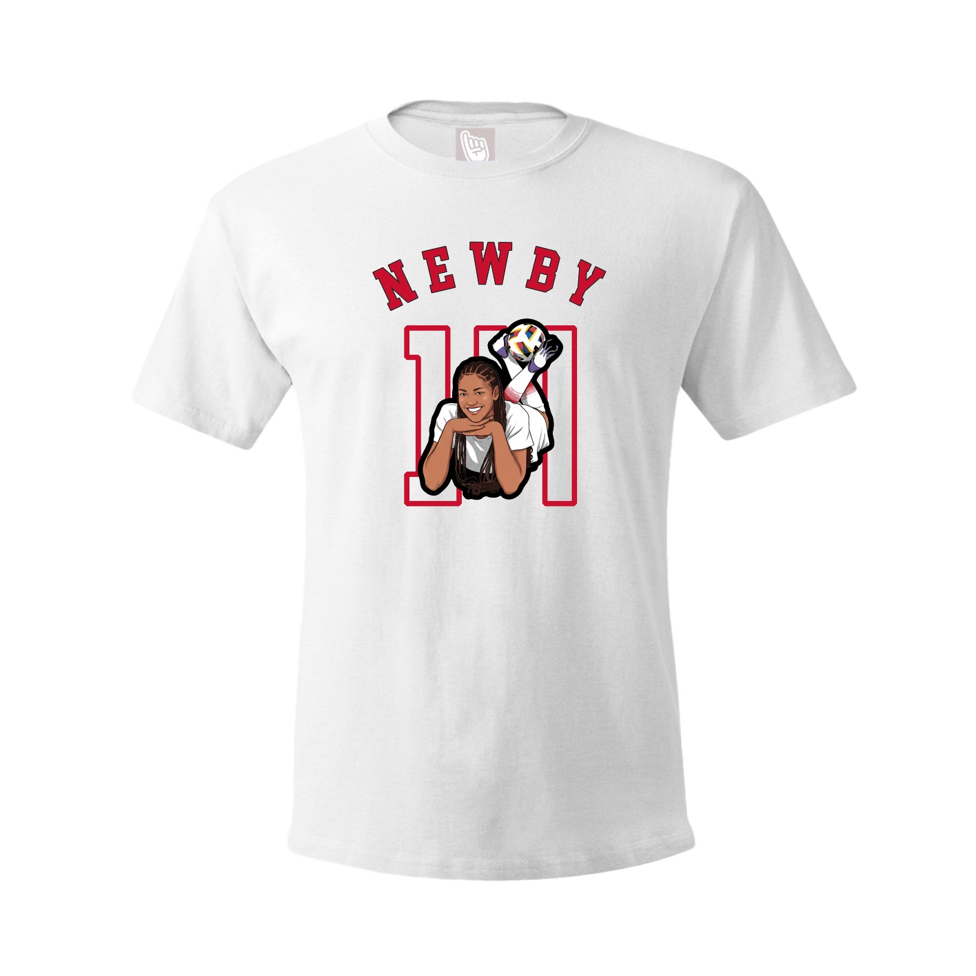 Youth Tee — Shirsey Arch in White