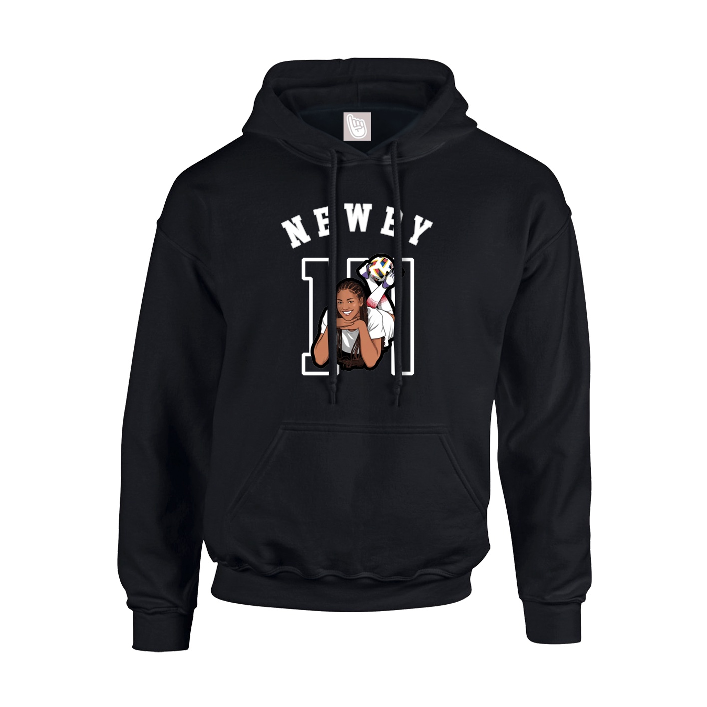 Youth Hoodie — Shirsey Arch in Black