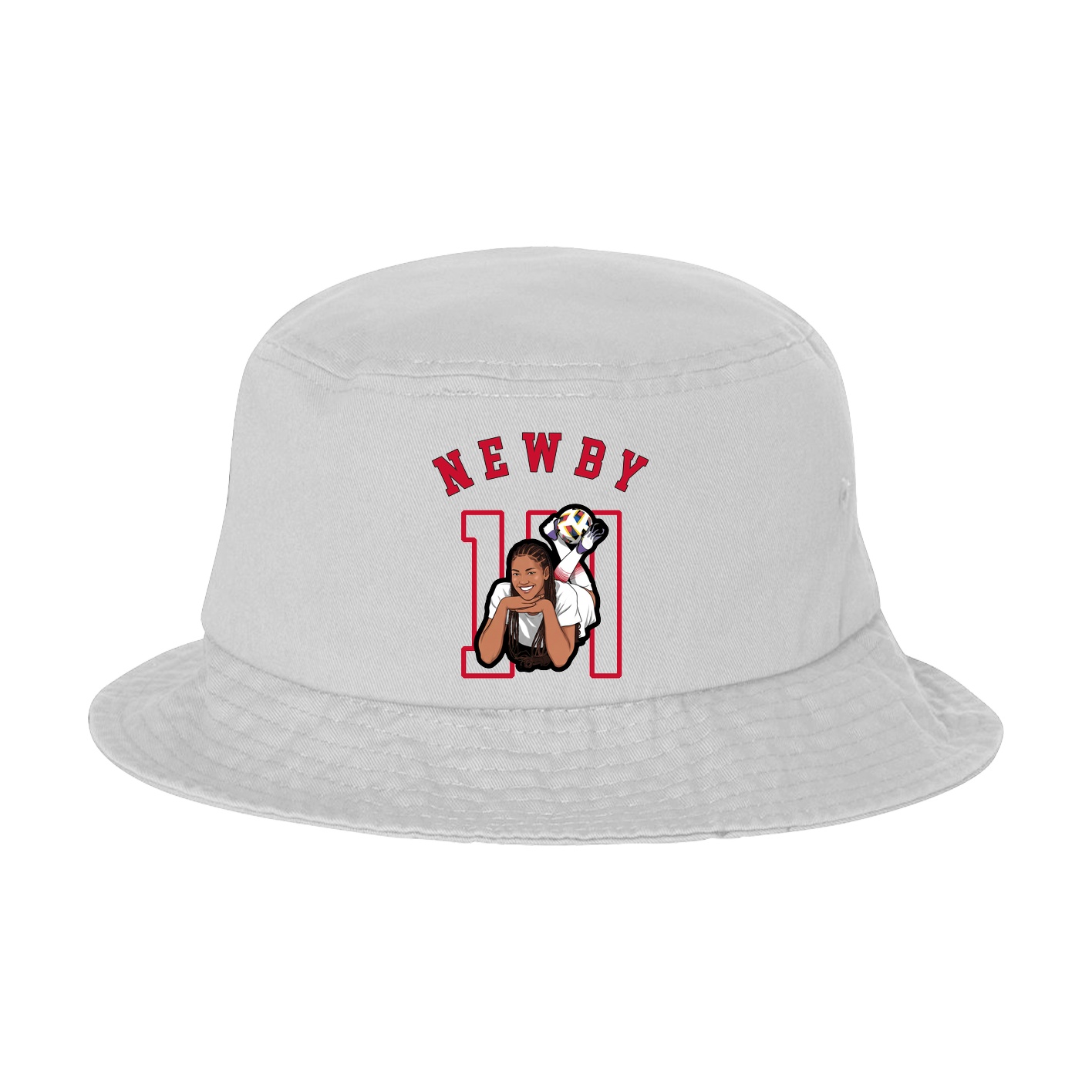 Bucket Cap — Shirsey Arch in White