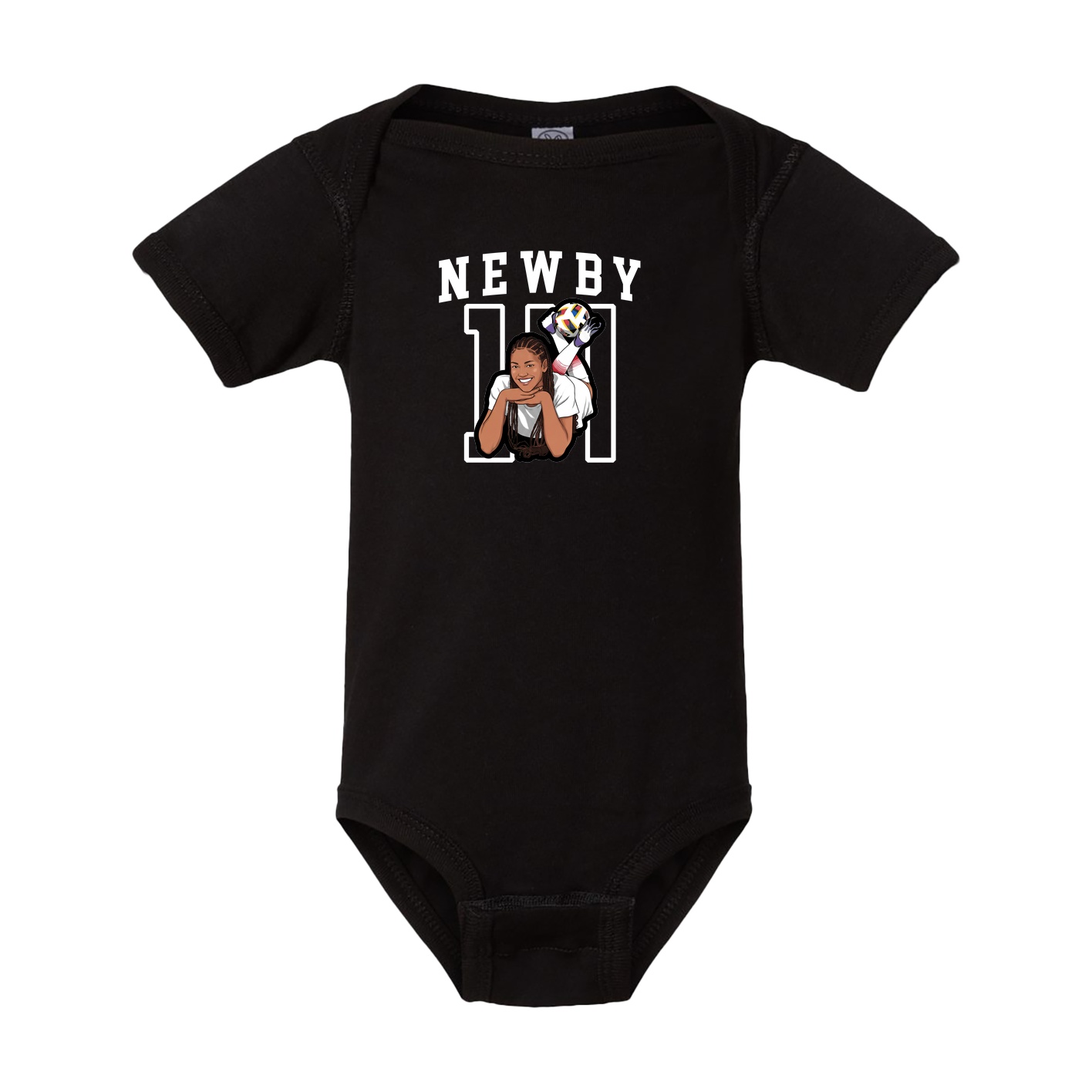 Baby Onesie — Shirsey in Black