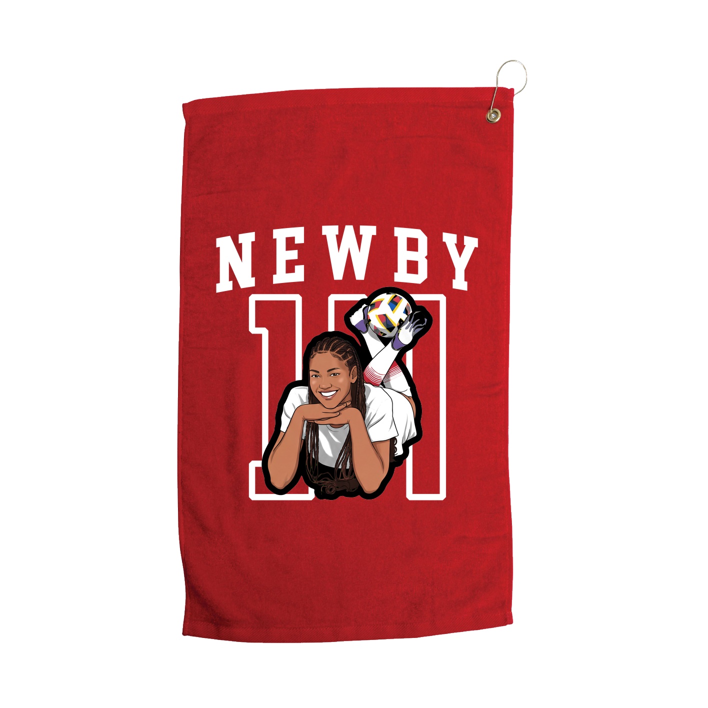 Golf Towel — Shirsey in Red