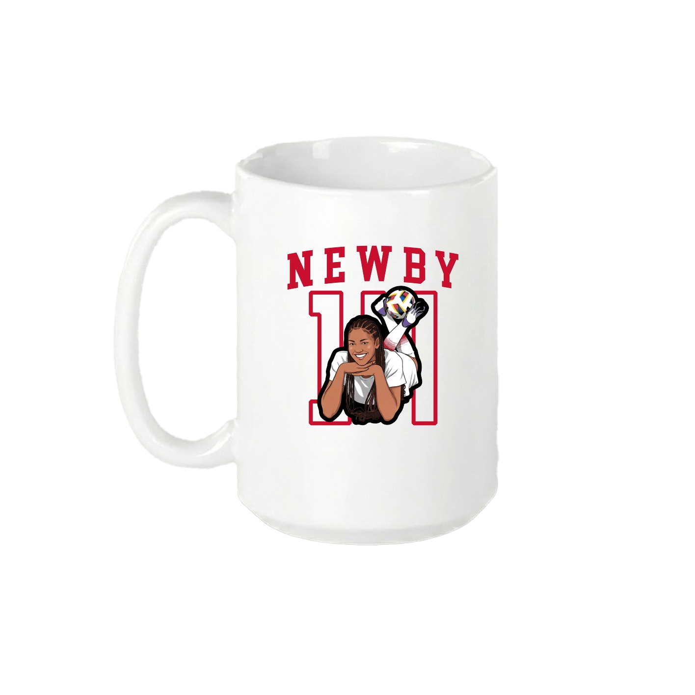15oz Coffee Mug — Shirsey in White