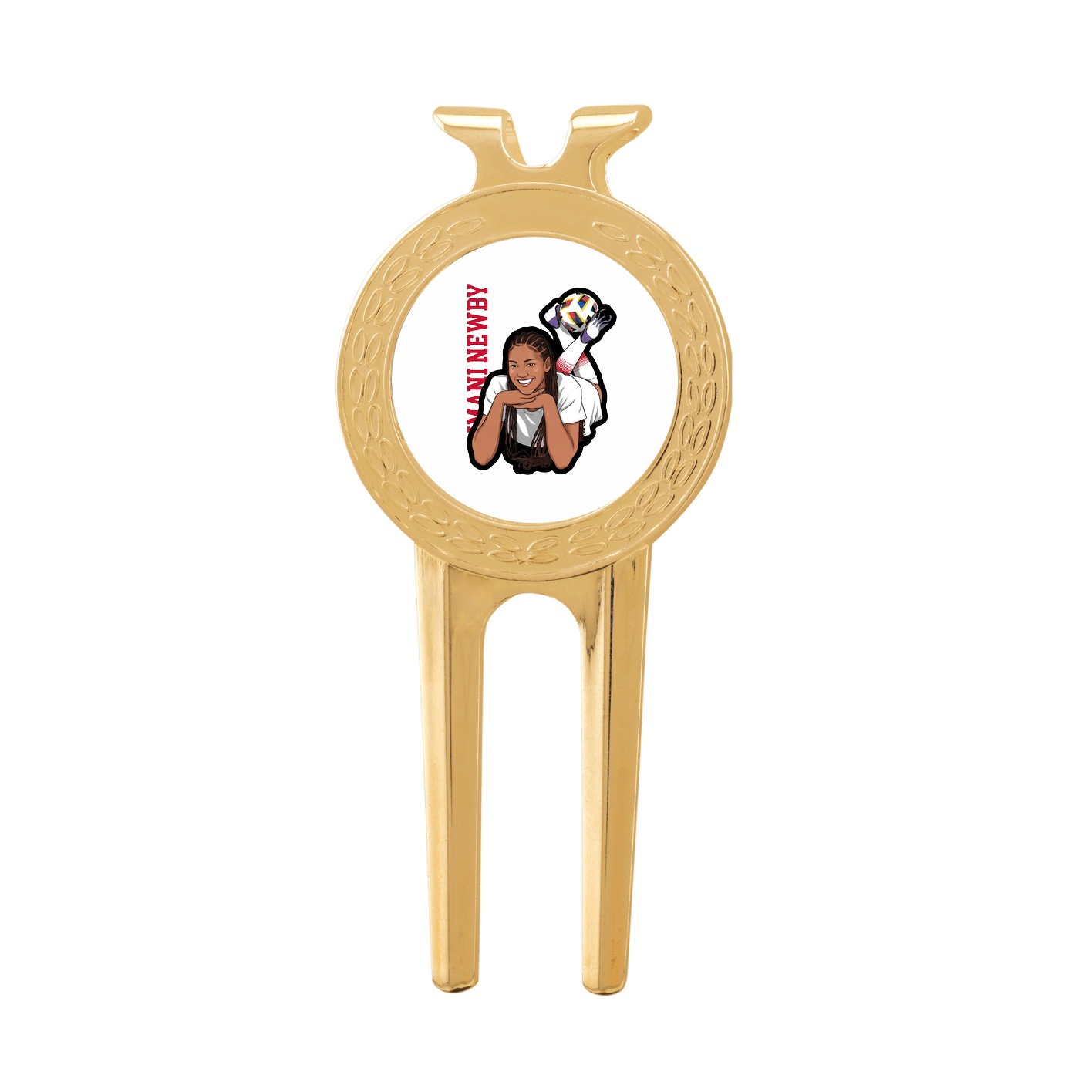 Divot Tool with Ball Marker — Name Vertical in Classic