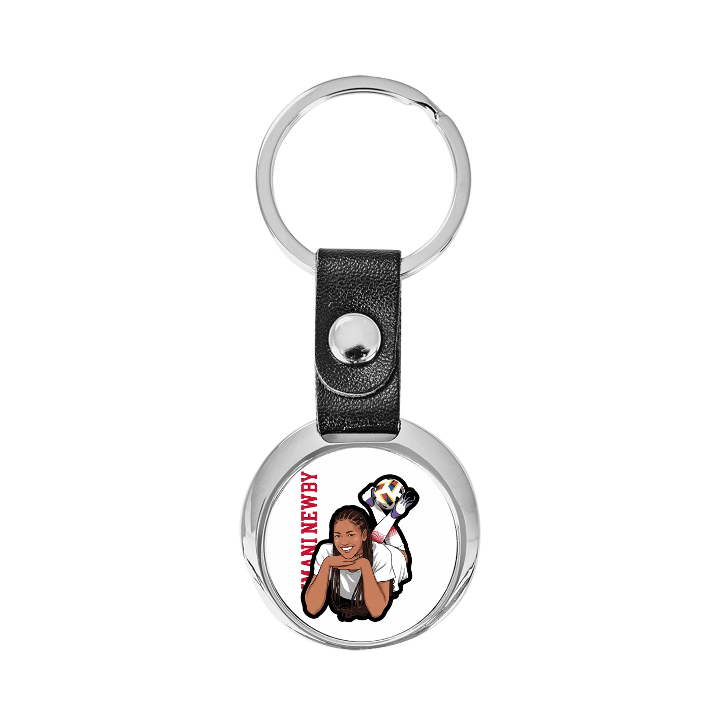 Key Chain — Name Vertical in Classic