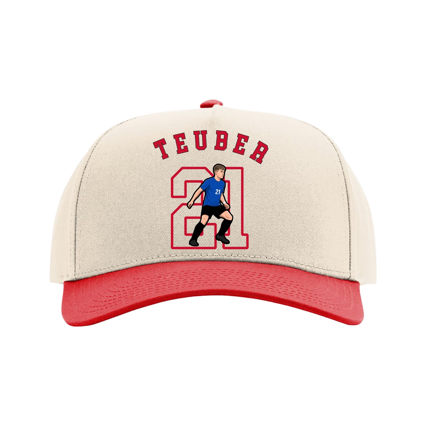Full Fabric Five-Panel Champ Cap