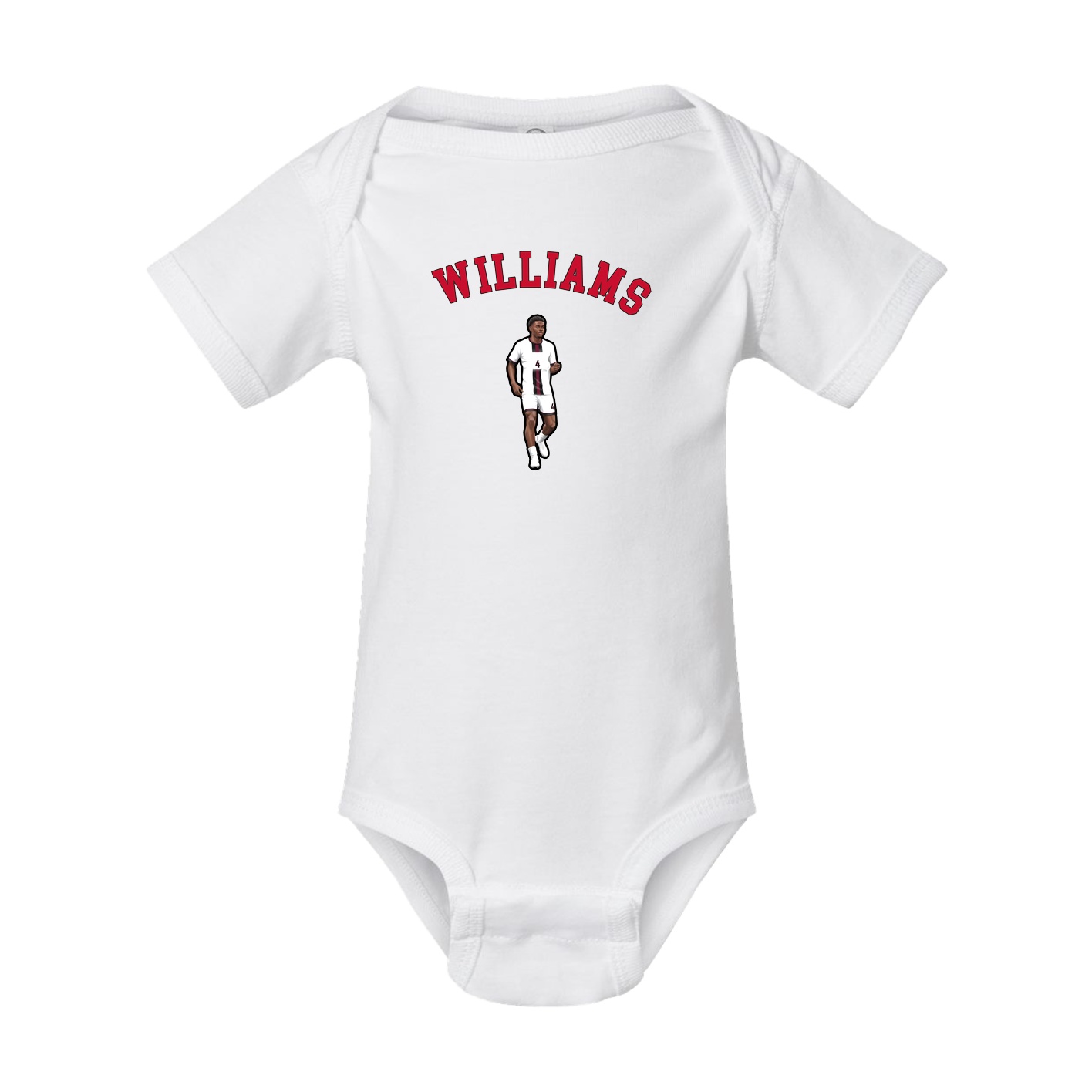 Baby Onesie — Shirsey Arch in White