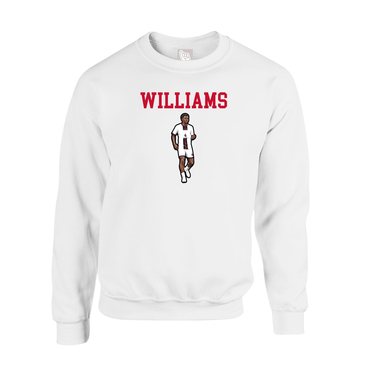 Fleece Crew — Shirsey in White