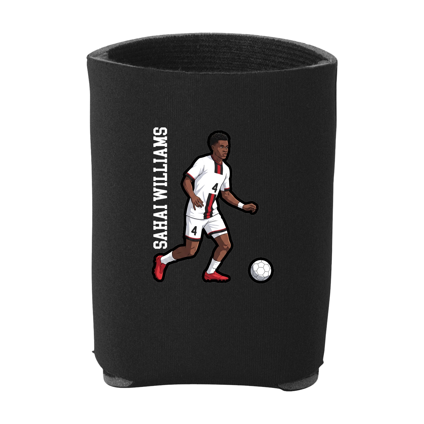 Can Holder — Name Vertical in Black