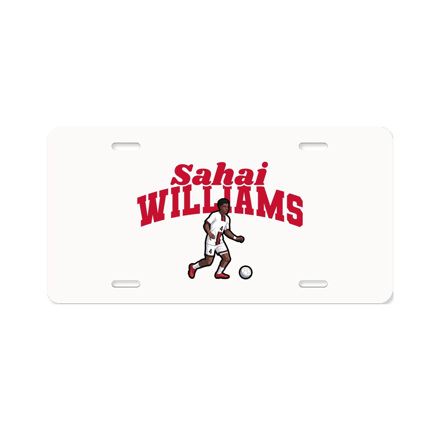 License Plate — Signature Arch in Classic