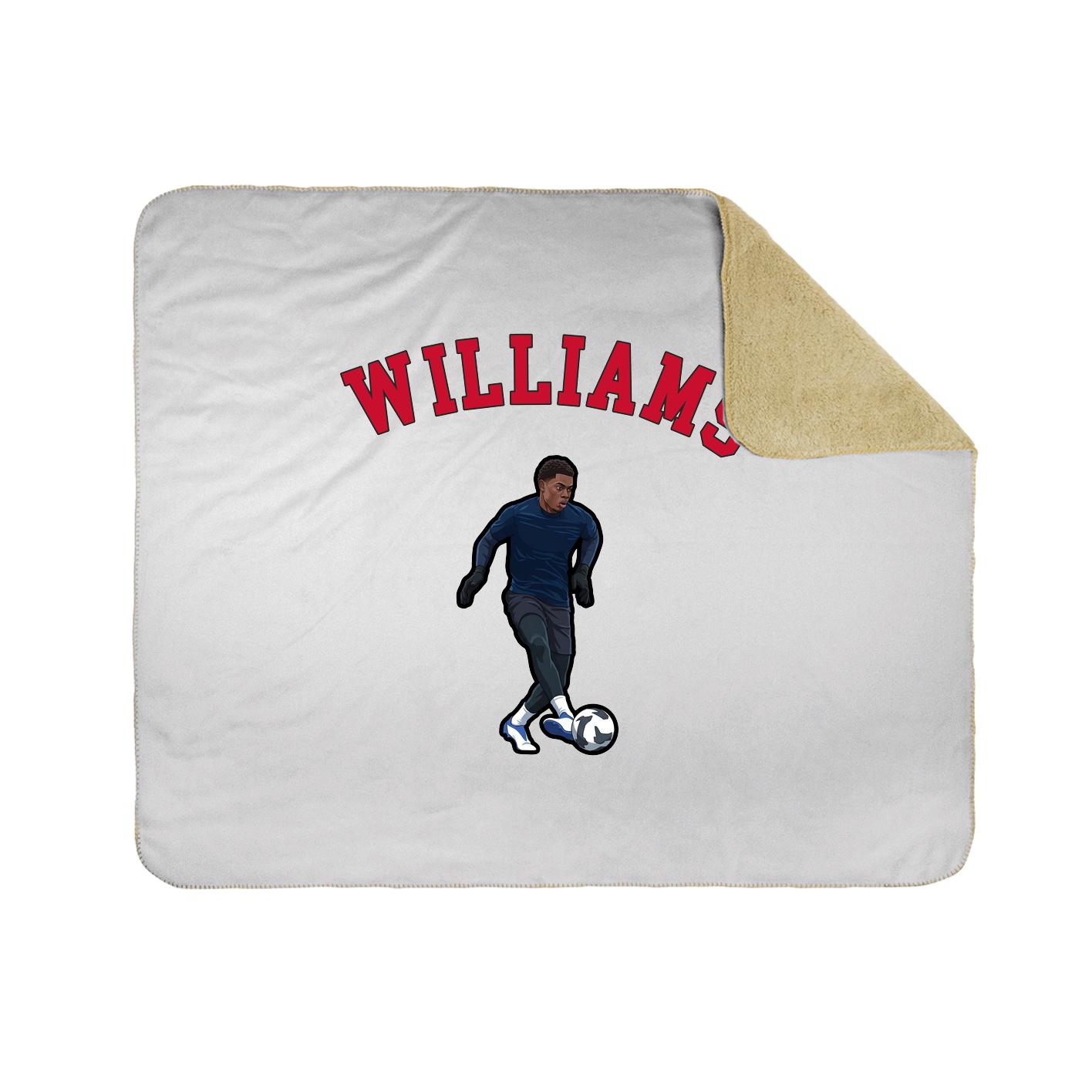 Throw Blanket — Shirsey Arch in White