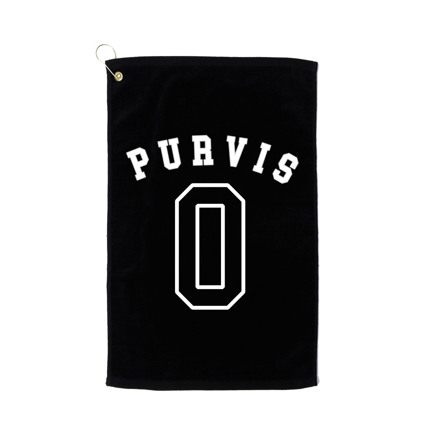 Golf Towel — Shirsey Arch in Black