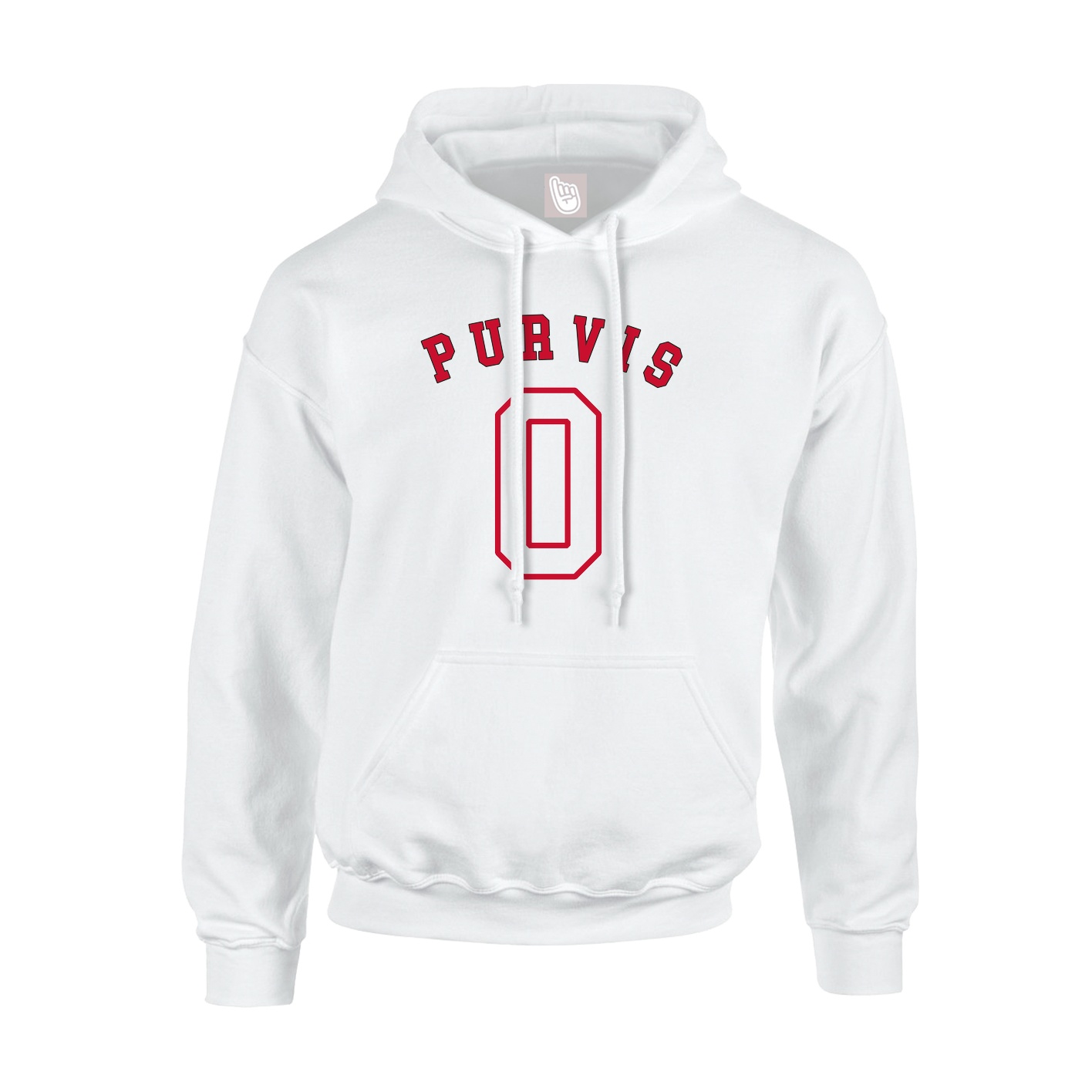 Hoodie — Shirsey Arch in White