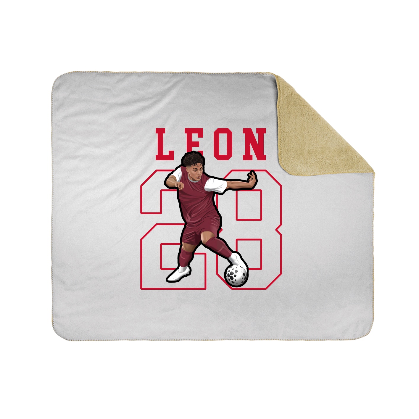 50x60 Sherpa Lined Throw Blanket