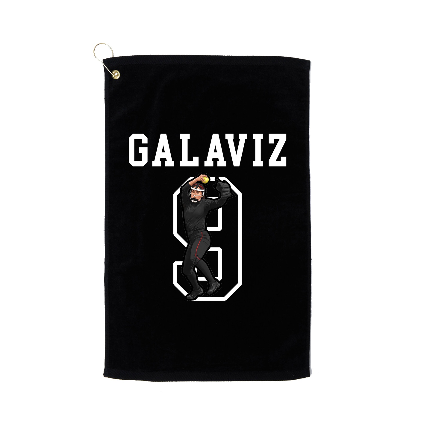Golf Towel — Shirsey in Black
