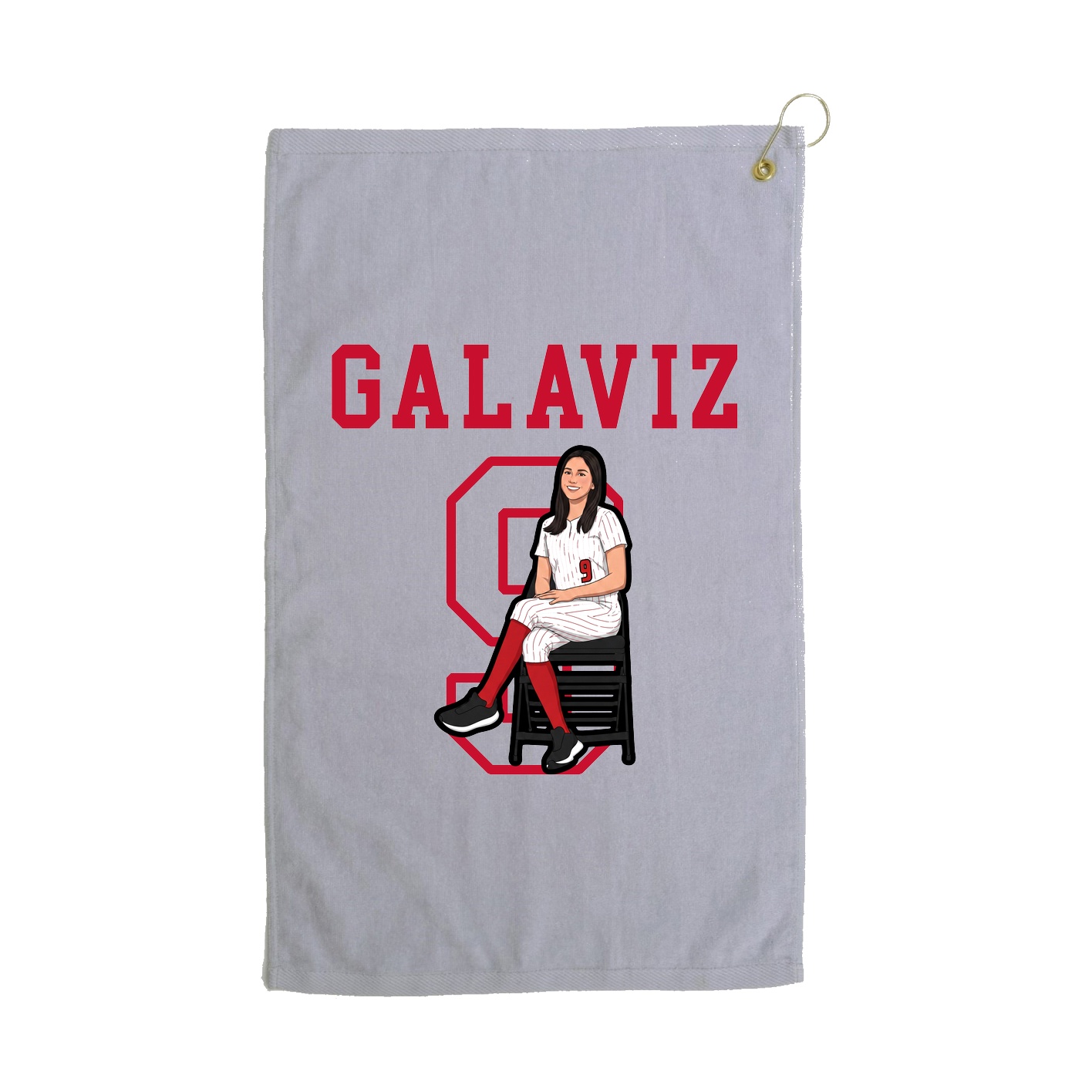 Golf Towel — Shirsey in Grey