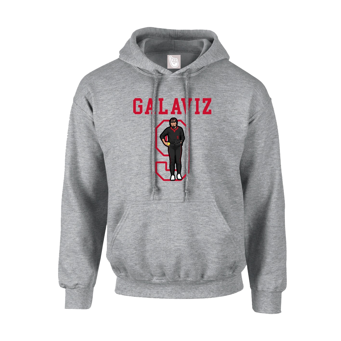 Hoodie — Shirsey in Grey