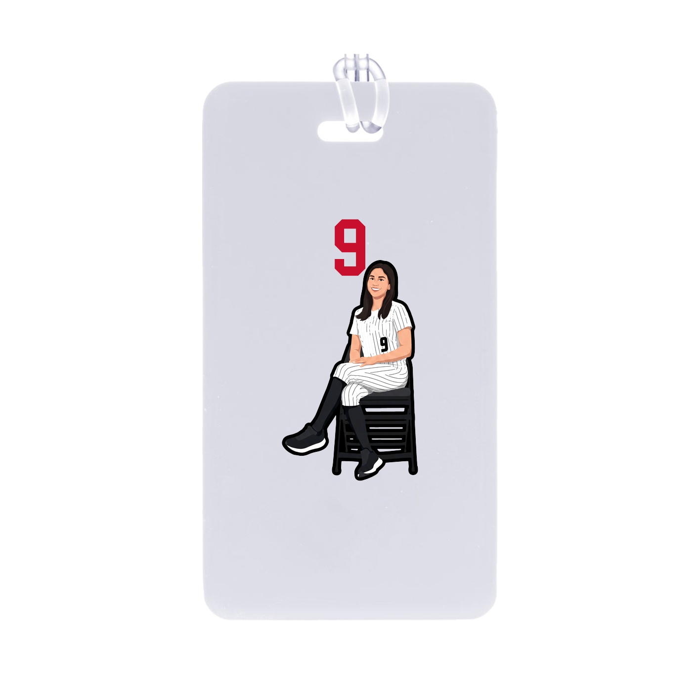 Bag Tag — Number Top in Classic