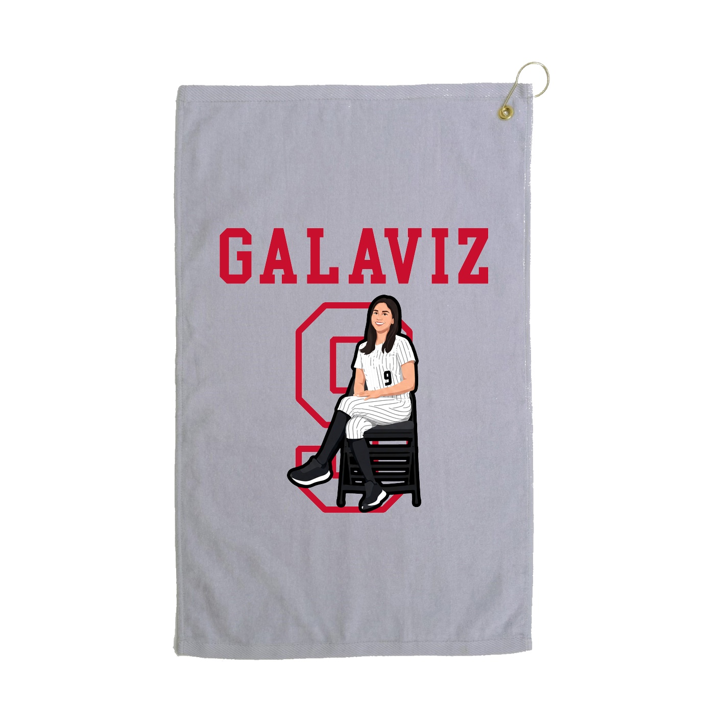 Golf Towel — Shirsey in Grey
