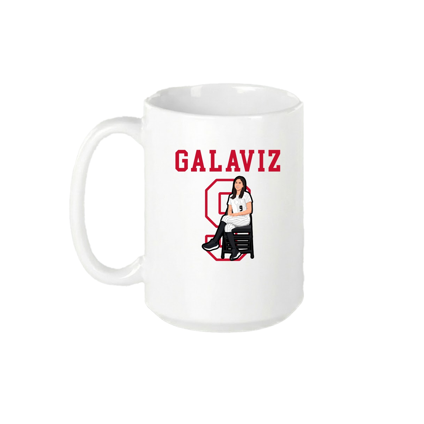 15oz Coffee Mug — Shirsey in White