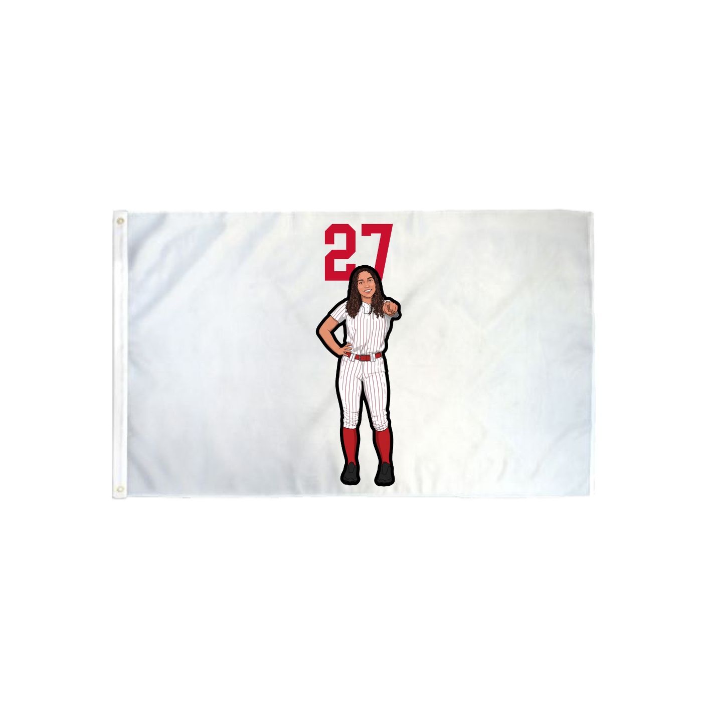 3x5 Flag — Number Top in Classic