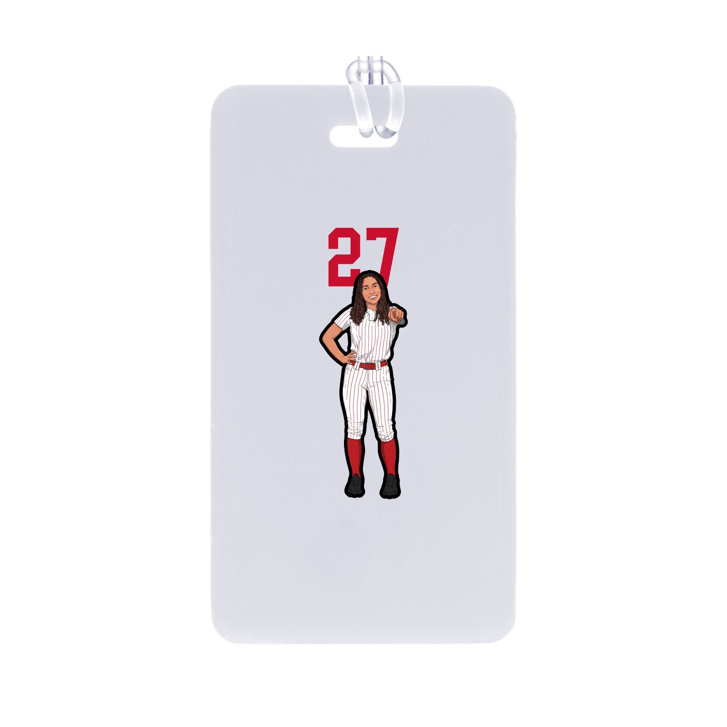 Bag Tag — Number Top in Classic