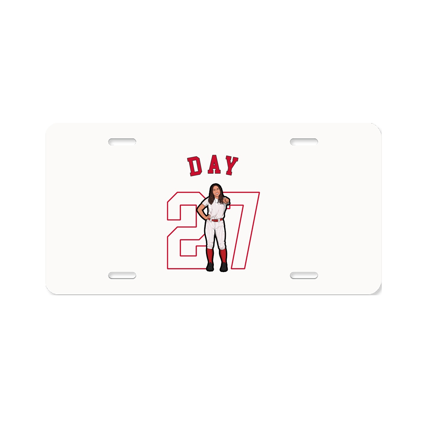 License Plate — Shirsey Arch in Classic
