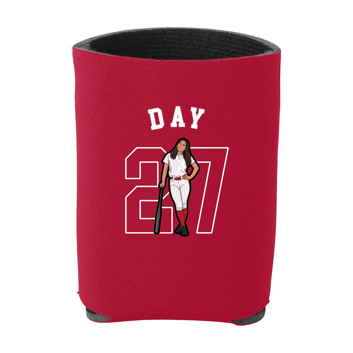 Can Holder — Shirsey Arch in Red