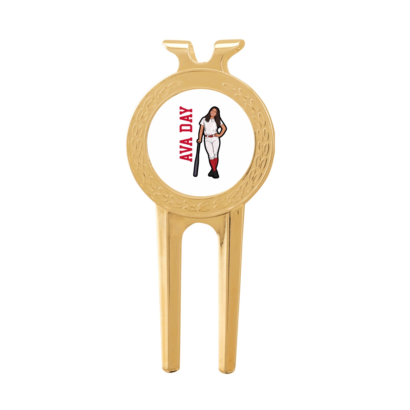Divot Tool with Ball Marker — Name Vertical in Classic