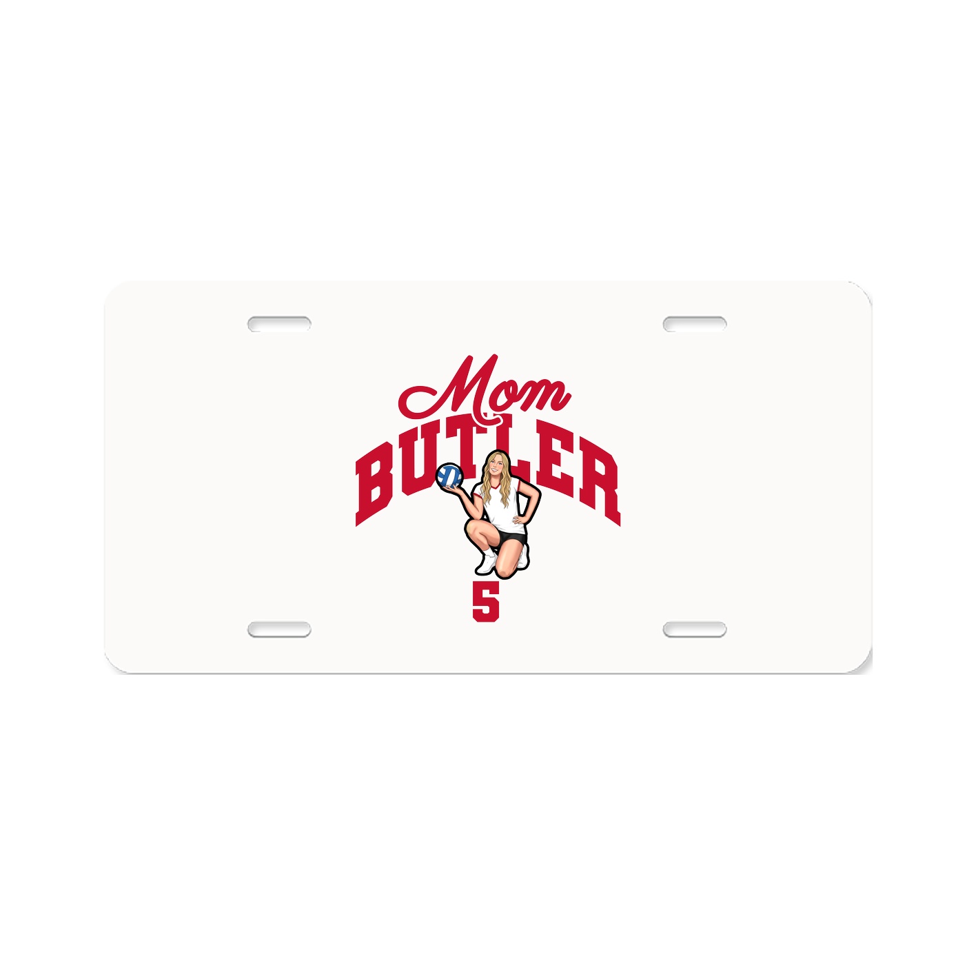 License Plate — Mothers Day Arch in Classic