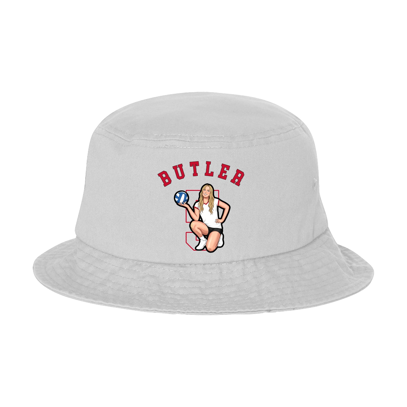 Bucket Cap — Shirsey Arch in White