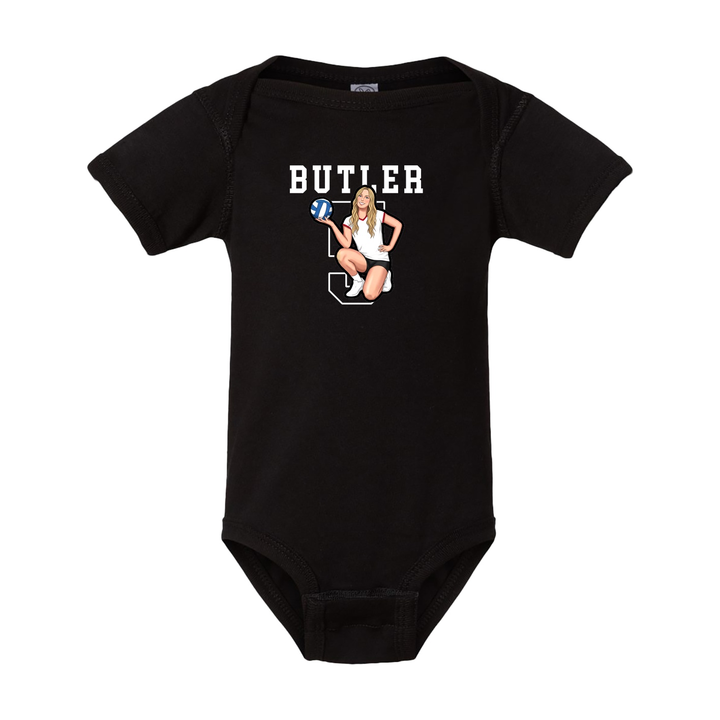 Baby Onesie — Shirsey in Black