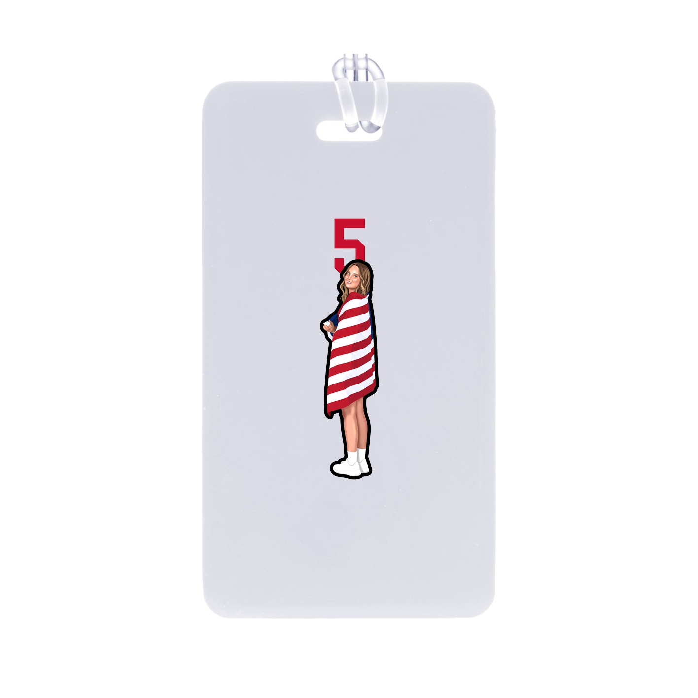 Bag Tag — Number Top in Classic