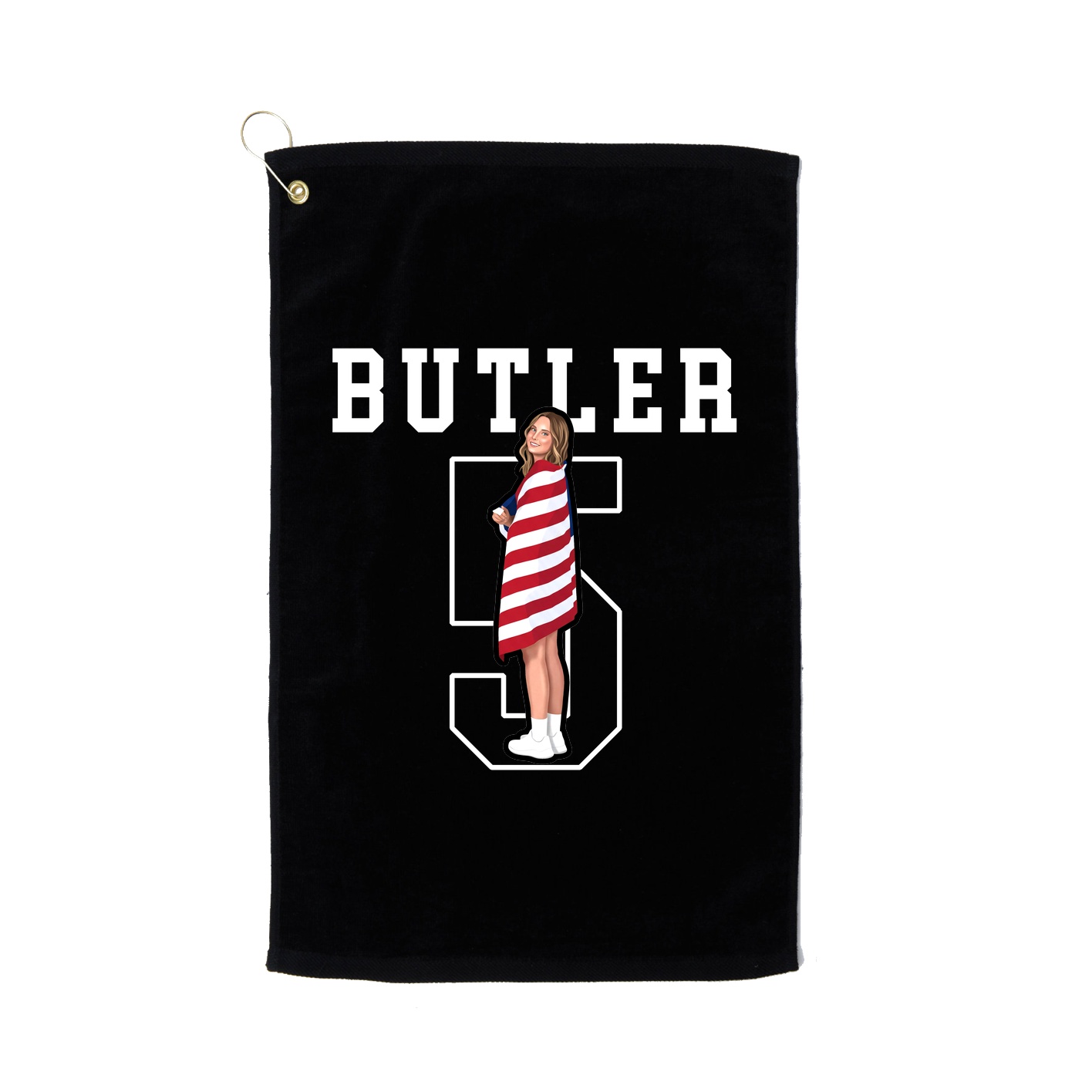 Golf Towel — Shirsey in Black