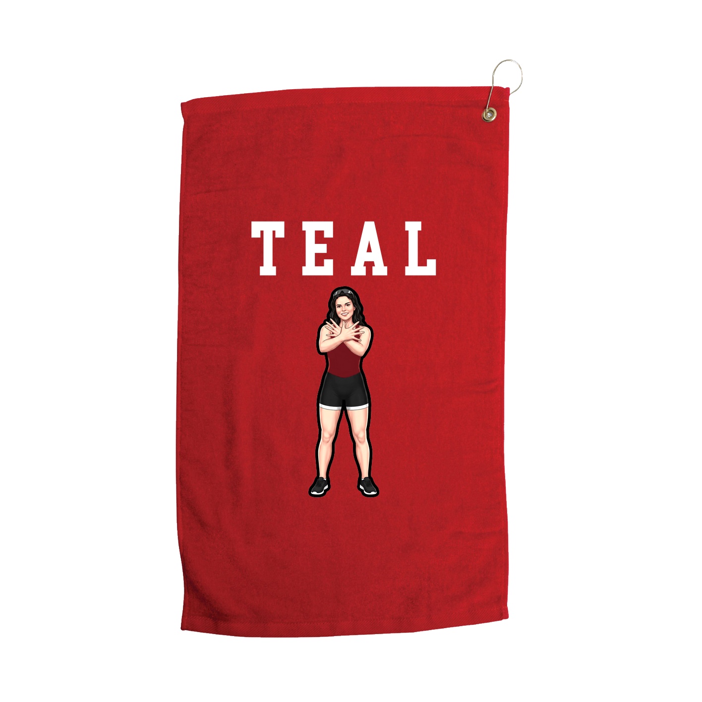 Golf Towel — Shirsey in Red
