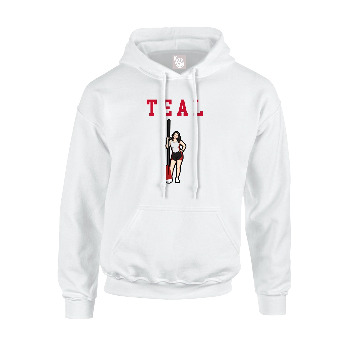 Youth Hoodie — Shirsey in White