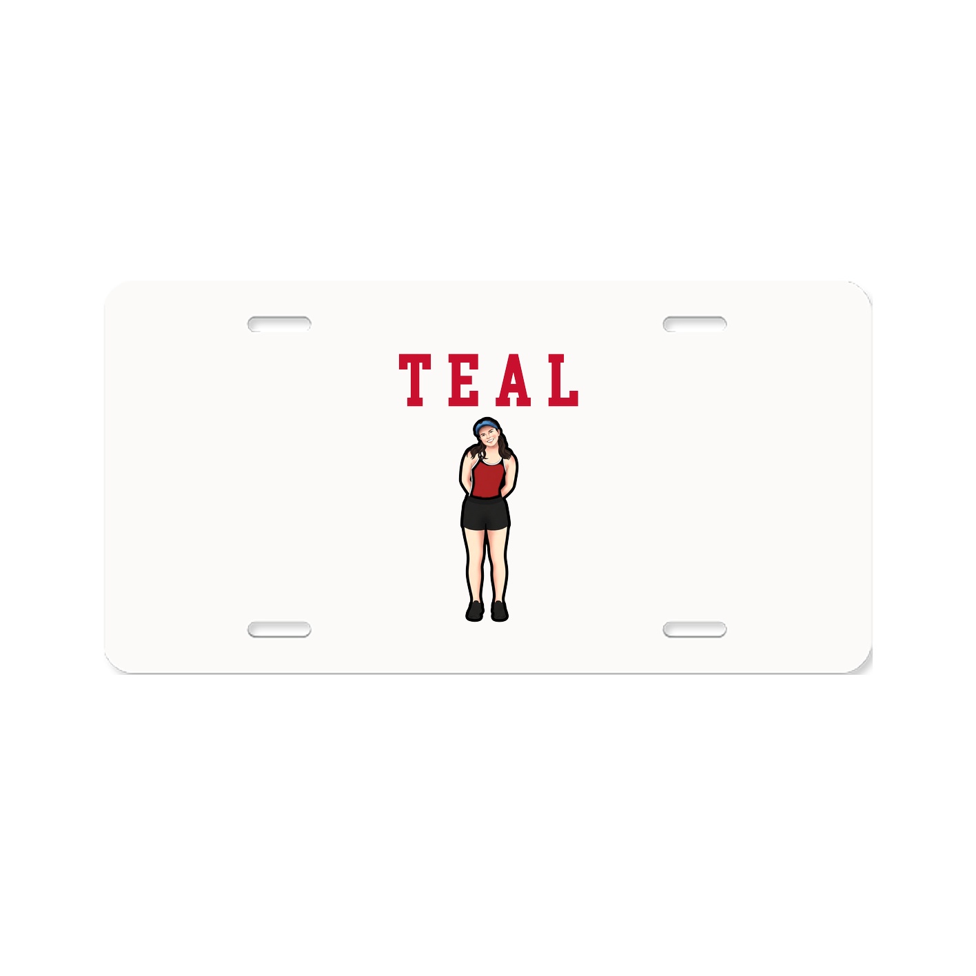 License Plate — Shirsey in Classic