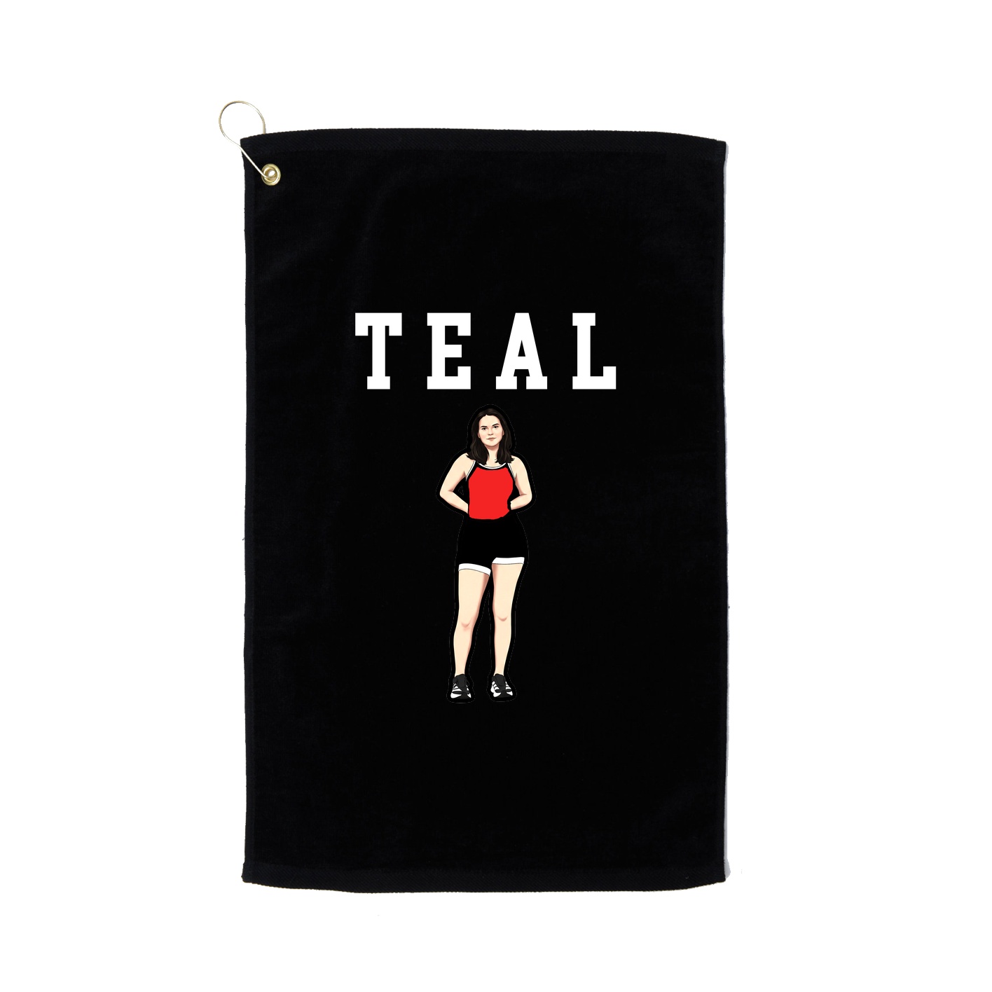 Golf Towel — Shirsey in Black