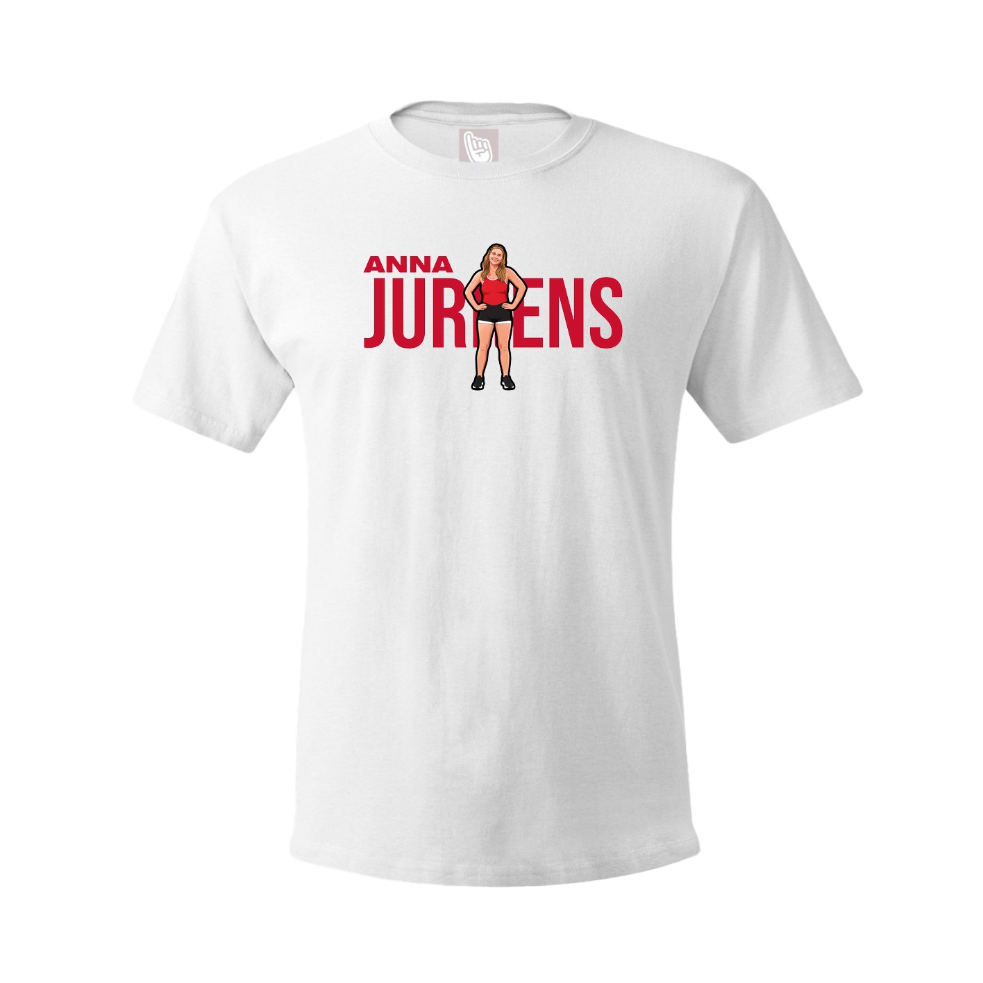 Youth Tee — Player Name in White