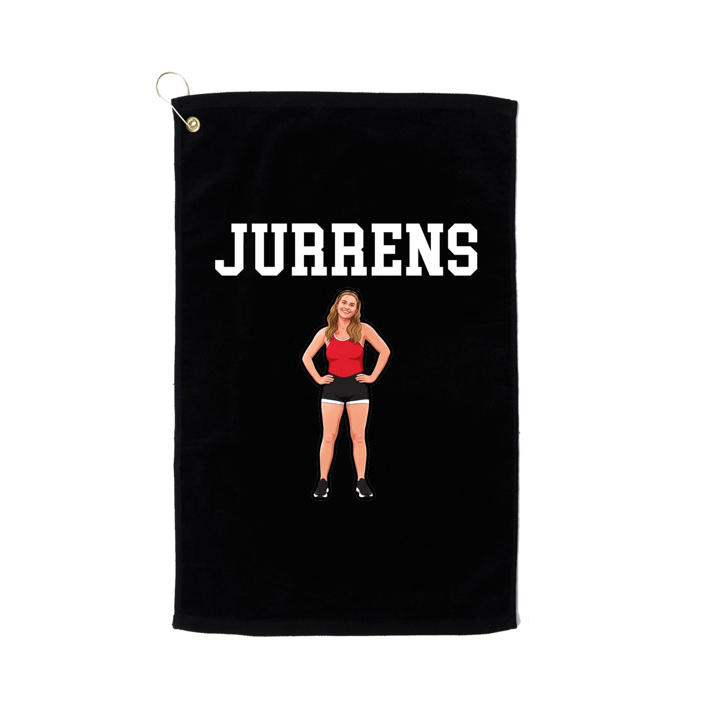 Golf Towel — Shirsey in Black