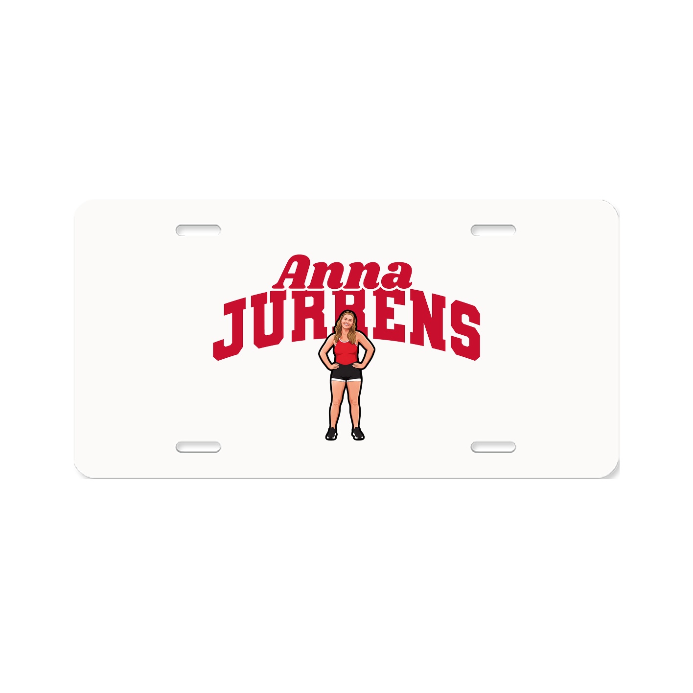 License Plate — Signature Arch in Classic