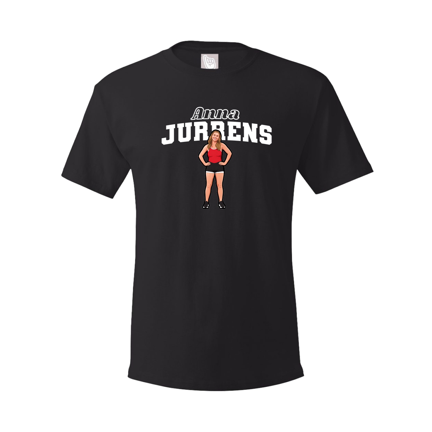 Tee — Name Arch in Black