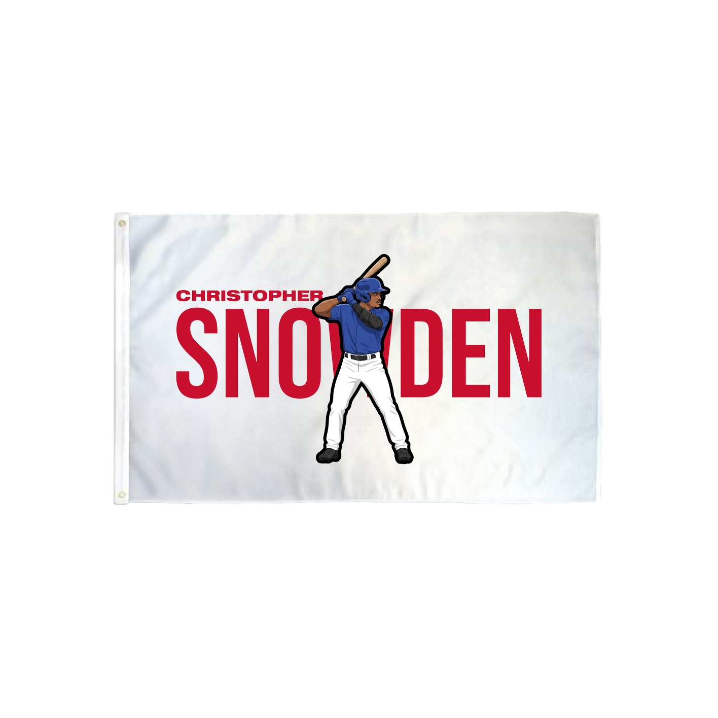 3x5 Flag — Player Name in Classic