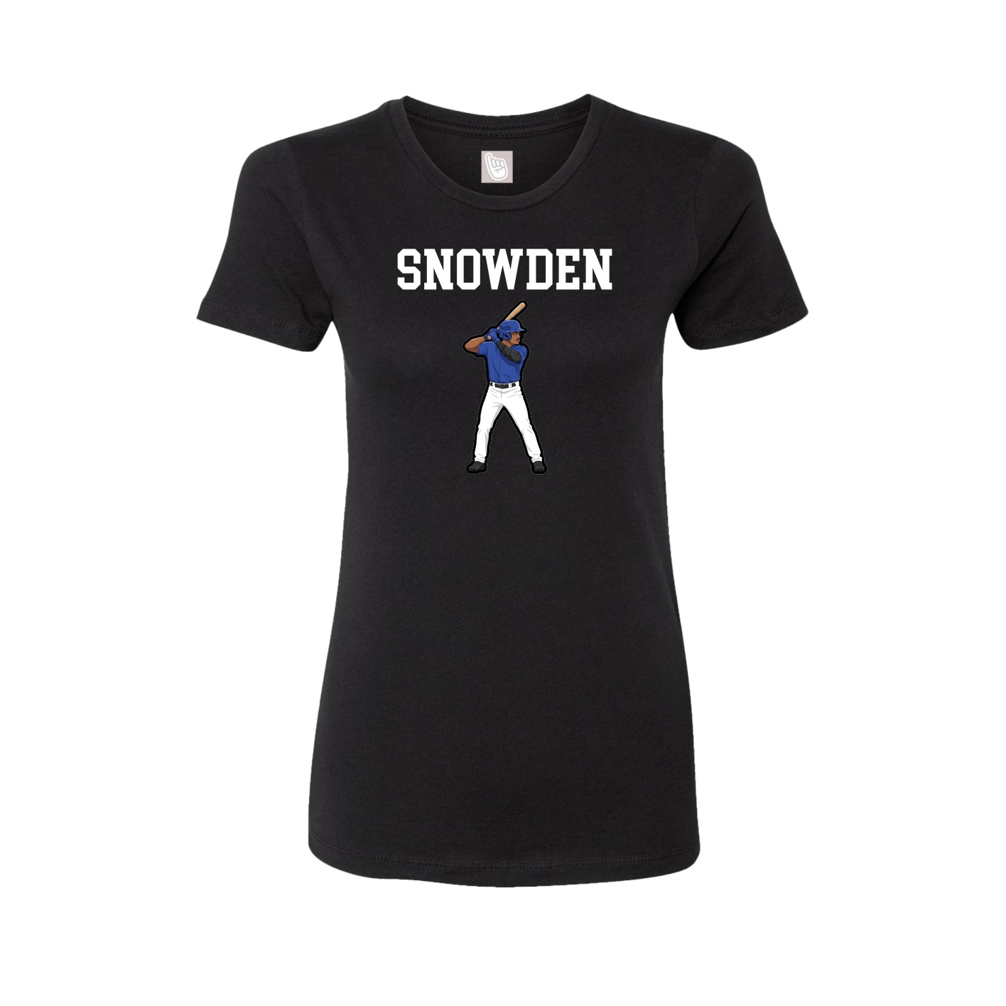 Fitted Women's Tee — Shirsey in Black