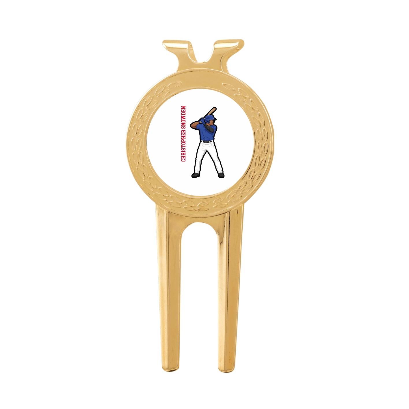 Divot Tool with Ball Marker — Name Vertical in Classic